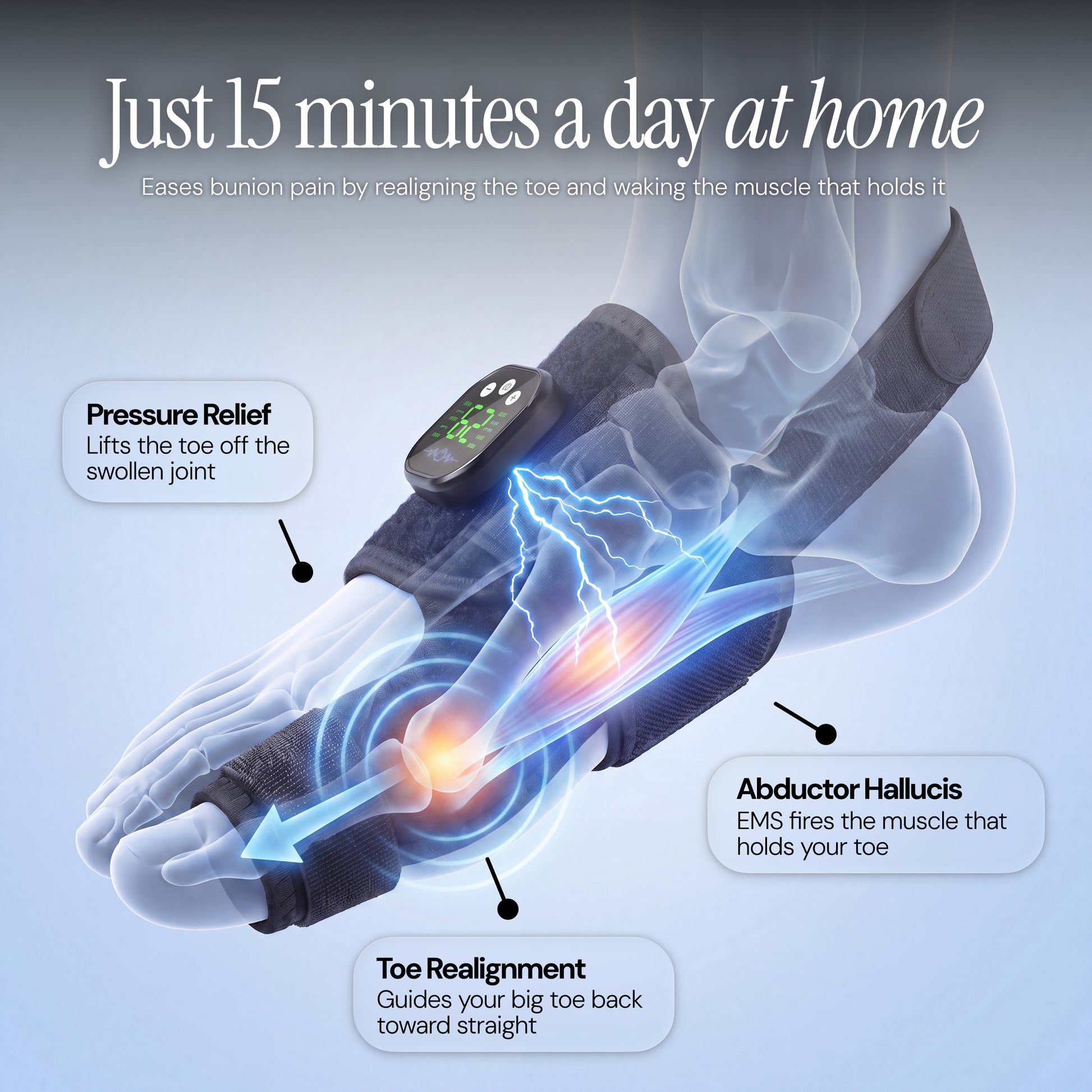 Kadvio's EMS Bunion Corrector